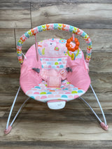 Bright Starts Pink Fancy Fantasy Unicorn Vibrating Bouncer