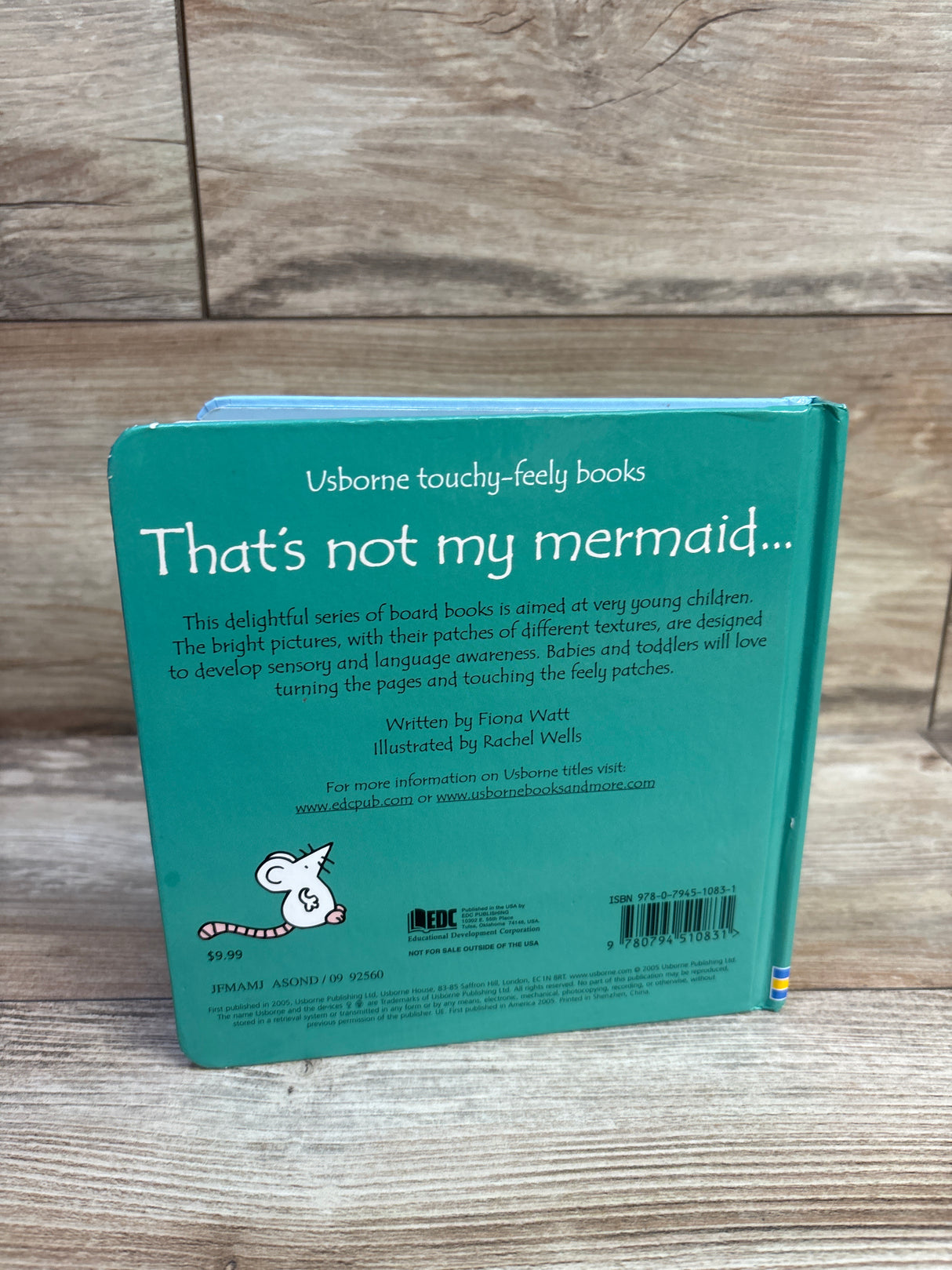 That's Not My Mermaid... Usborne Touchy-Feely Board Book