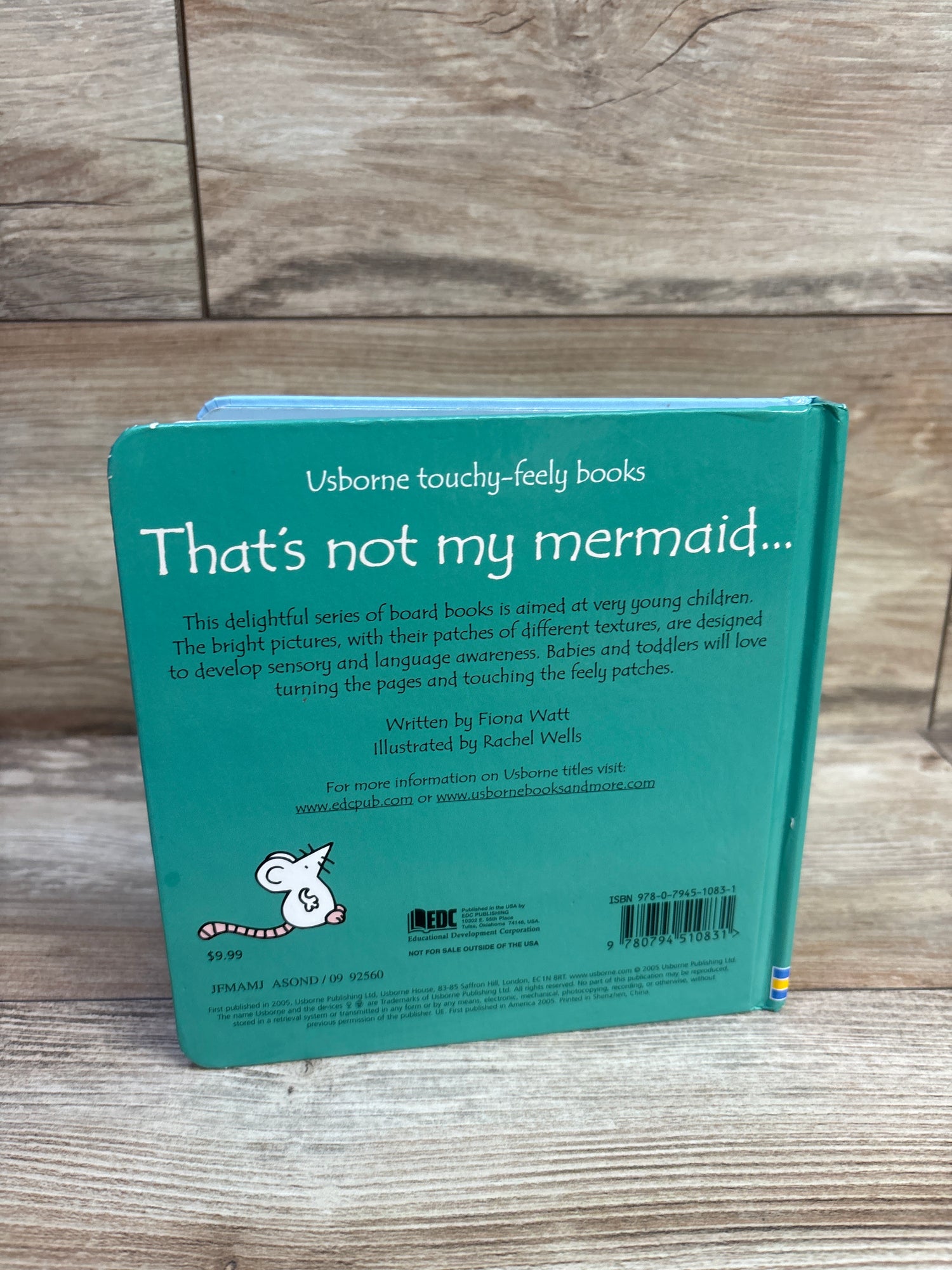 That's Not My Mermaid... Usborne Touchy-Feely Board Book
