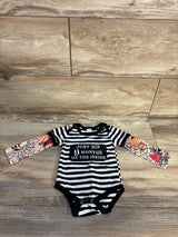Just Did 9 Months On The Inside Tattoo Sleeve Bodysuit Black sz 0-3m