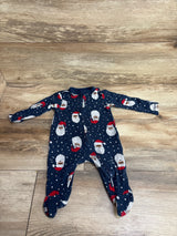 Old Navy Polka Dot Christmas Sleeper Navy sz 0-3m
