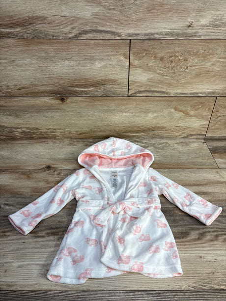 Just One You Sheep Print Robe White sz 0-9m - Me n Mommy To Be
