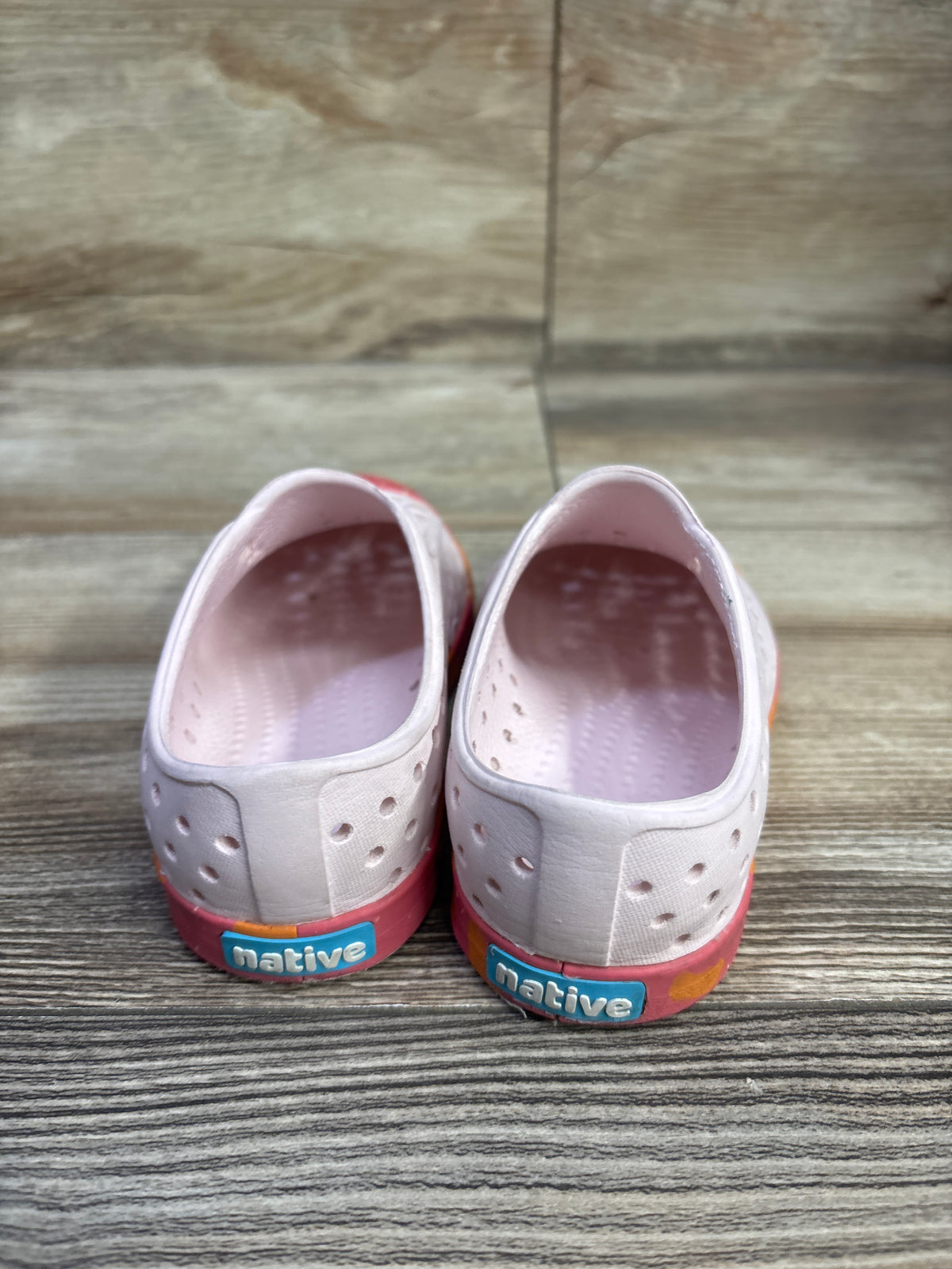 Native Jefferson Slip On Shoes Pink sz 8c