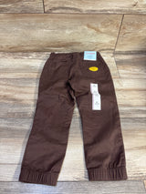 NEW Cat & Jack Drawstring Joggers Brown sz 3T