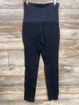 Pink Blush Maternity Full Panel Pants Black sz Small