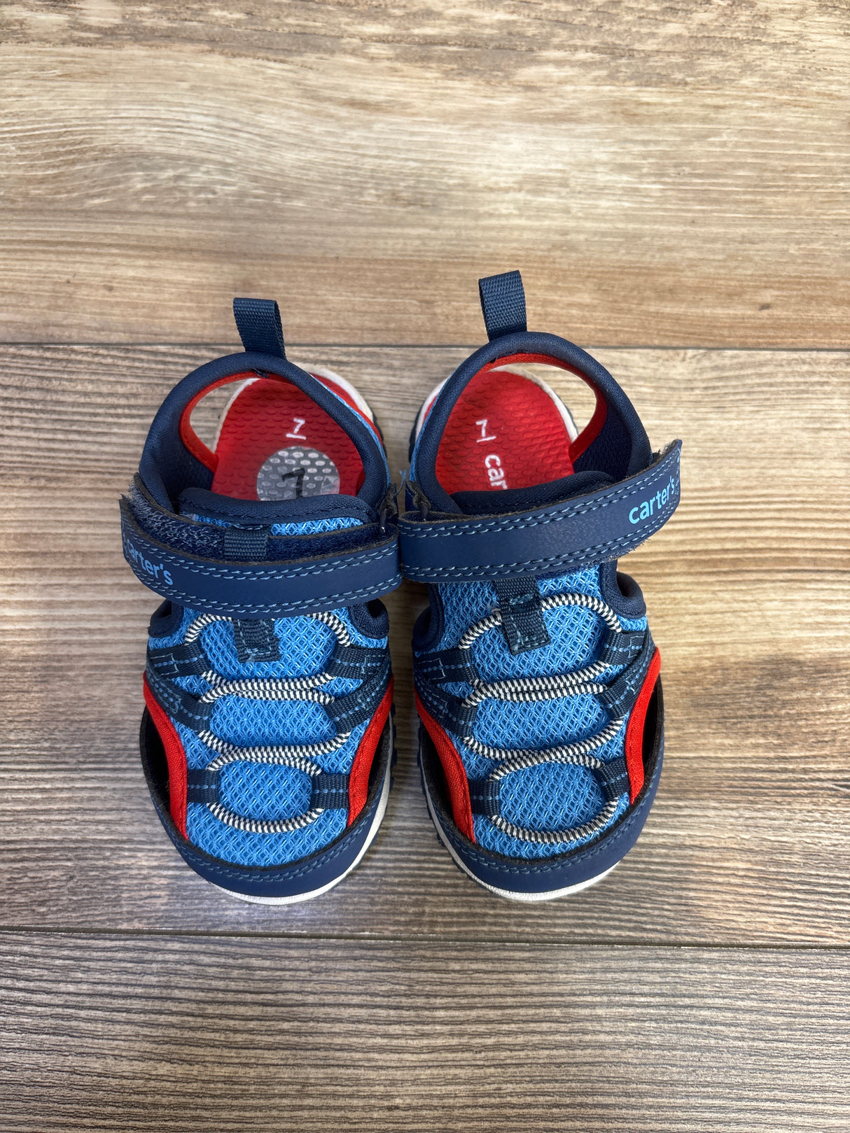 Carter's Kwando Sandals Blue sz 7c