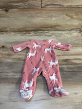 Child Of Mine Blanket Sleeper Pink sz Preemie