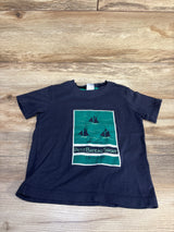 Petit Bateau Short Sleeve Shirt Navy sz 5T
