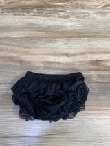 Ruffled Lace Bloomers Black sz 0-3m