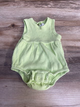 RZ By Rachel Zoe Ribbed Romper Green sz 6-9m - Me n Mommy To Be