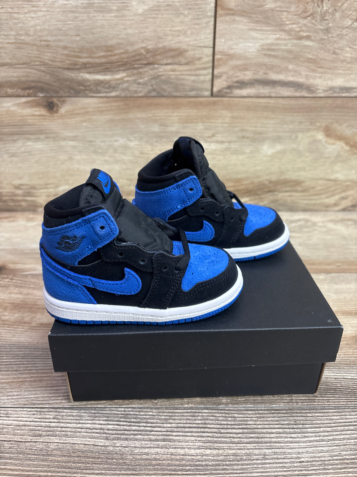 NEW Air Jordan 1 Retro High OG TD 'Royal Reimagined' Sneakers sz 6c