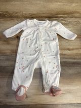 Just One You Moon & Stars Blanket Sleeper White sz 3m - Me n Mommy To Be