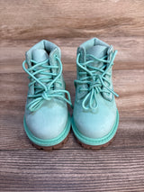 Timberland Classic 6-Inch Waterproof Boot Mint Green sz 4c