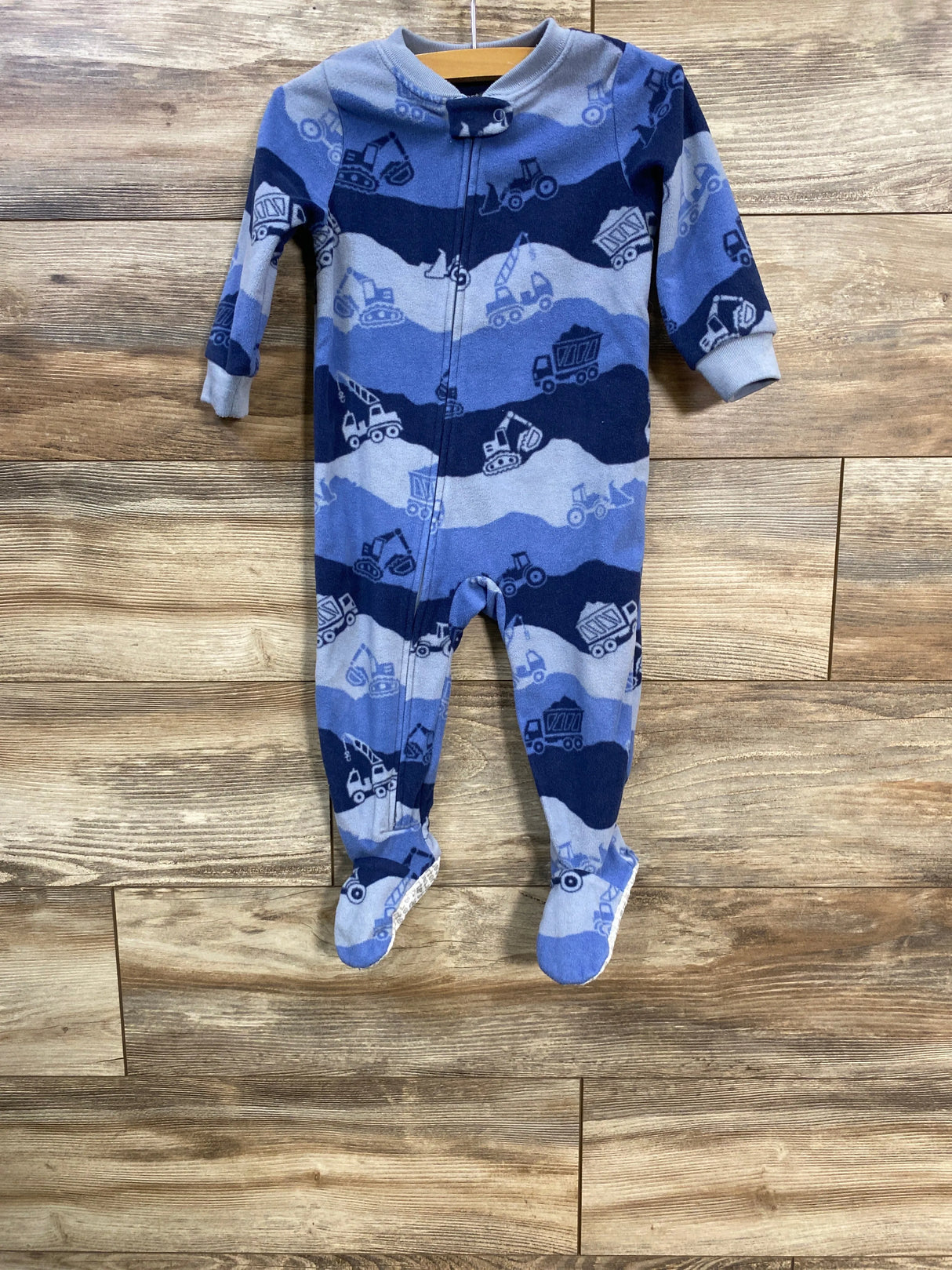Just One You Construction Blanket Sleeper Blue sz 18m