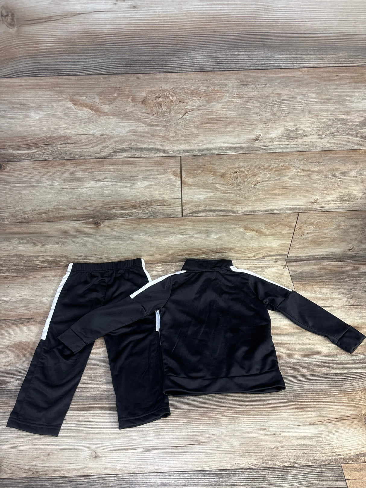 Puma 2pc Tracksuit Black sz 24m