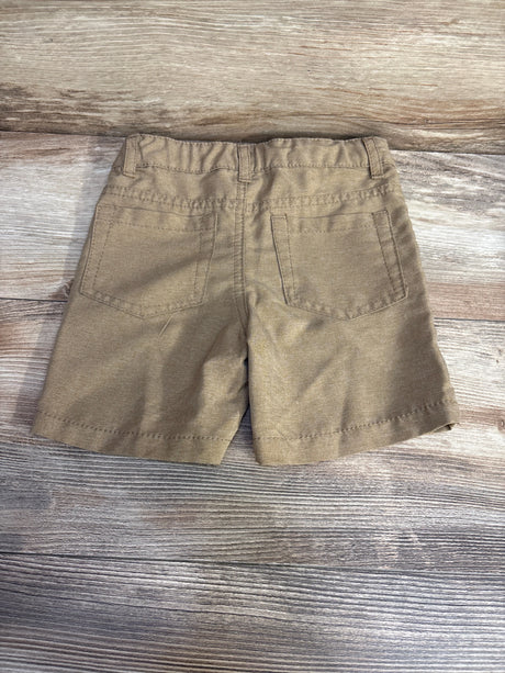 Cat & Jack Quick Dry Chino Shorts Brown sz 3T - Me n Mommy To Be
