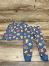 Member's Mark 2pc Pajama Set Blue sz 2T