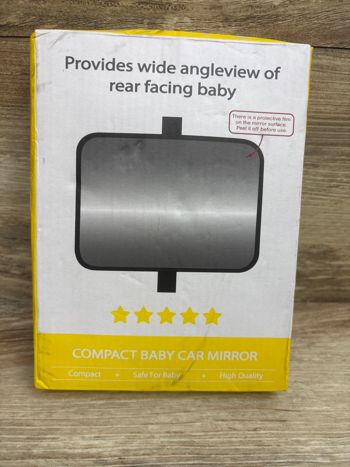 Pikkaboo Compact Baby Car Mirror