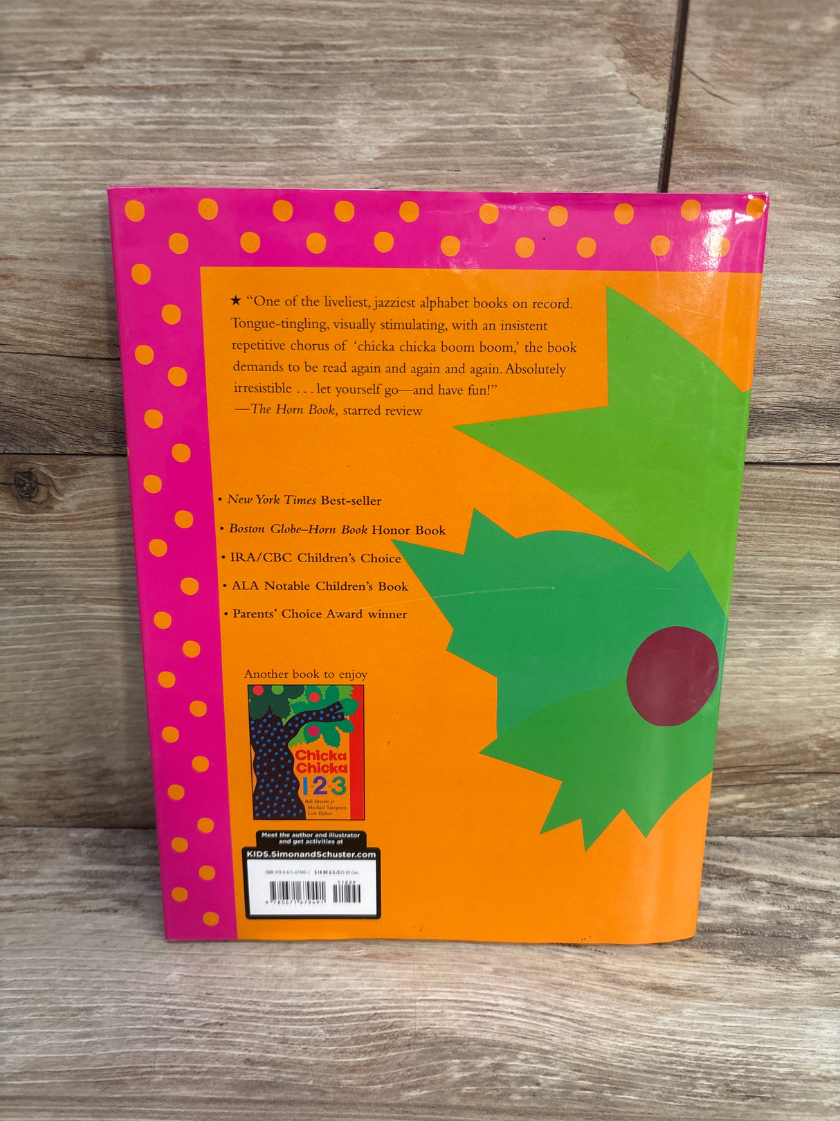 Chicka Chicka Boom Boom Hardcover Book