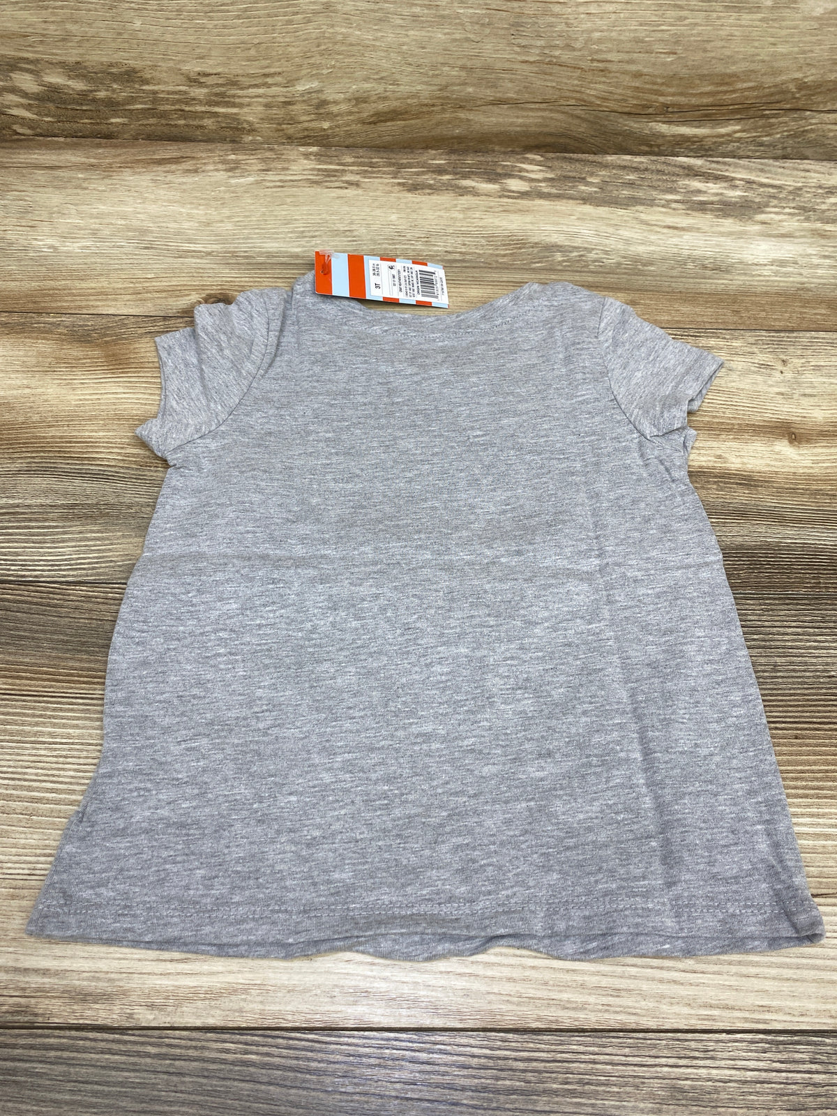 NEW Cat & Jack Reindeer Short Sleeve Shirt Grey sz 3T