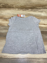 NEW Cat & Jack Reindeer Short Sleeve Shirt Grey sz 3T