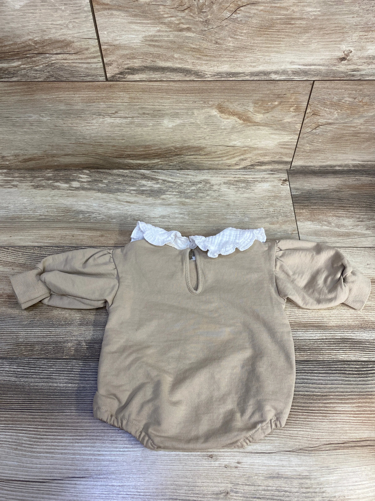Sweatshirt Bubble Romper Tan sz 0-3m