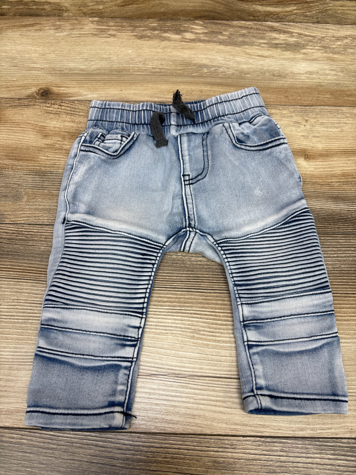 Cotton On Baby Jay Moto Jeans Blue sz 3-6m