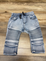 Cotton On Baby Jay Moto Jeans Blue sz 3-6m