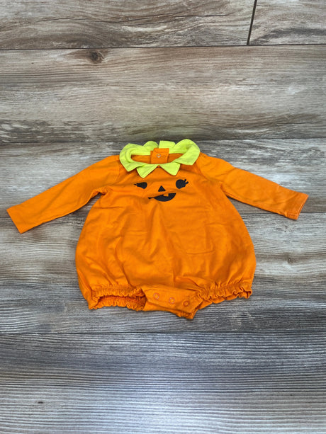 Cat & Jack Pumpkin Romper Orange sz 0-3m - Me n Mommy To Be