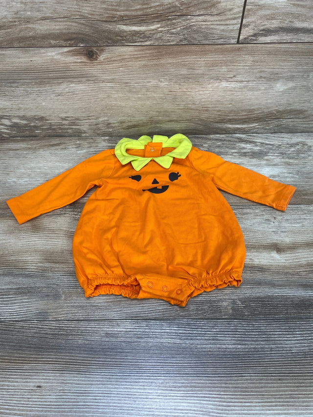 Cat & Jack Pumpkin Romper Orange sz 0-3m - Me n Mommy To Be