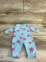 Just One You Waffle Knit Coverall Blue sz 6m
