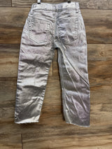 Art Class Metallic Jeans Silver sz 5T