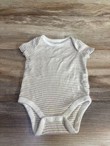 Baby Gap Striped Bodysuit Beige sz 0-3m