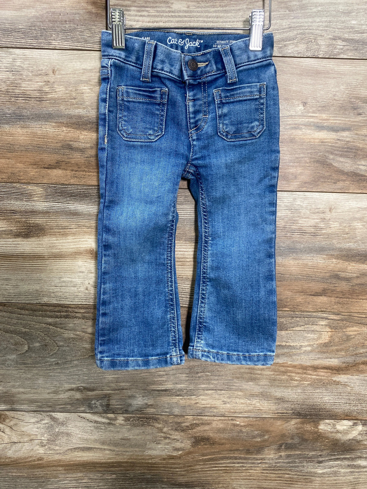 Cat & Jack Flare Jeans Blue sz 2T