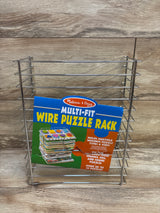 Melissa & Doug Multi-Fit Wire Puzzle Rack
