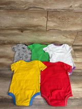 Disney Baby 5pk Toy Story Bodysuit Set White sz 12m