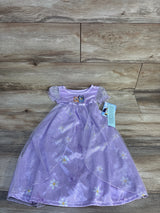 NEW Bluey and Bingo Lilac Purple Floral Satinet and Tulle Nightgown sz 3T
