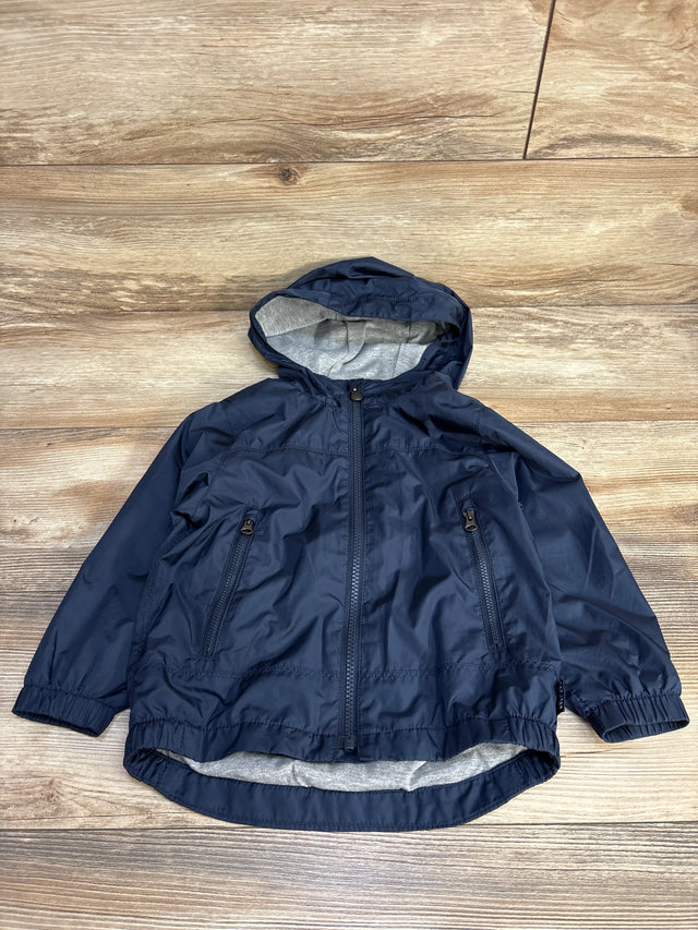 Baby Gap Hooded Windbreaker Navy sz 3T - Me n Mommy To Be