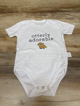 Otterly Adorable Bodysuit White sz 9-12m