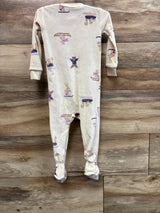 Carter's Blanket Sleeper Ivory sz 12m