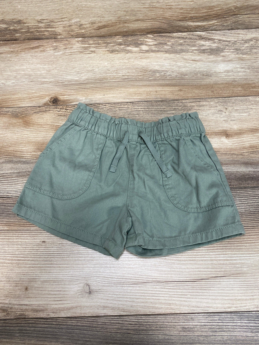 OshKosh Green Drawstring Shorts sz 5T - Me 'n Mommy To Be