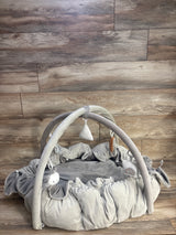HAN-MM 5-in-1 Convertible Baby Play Gym, Grey