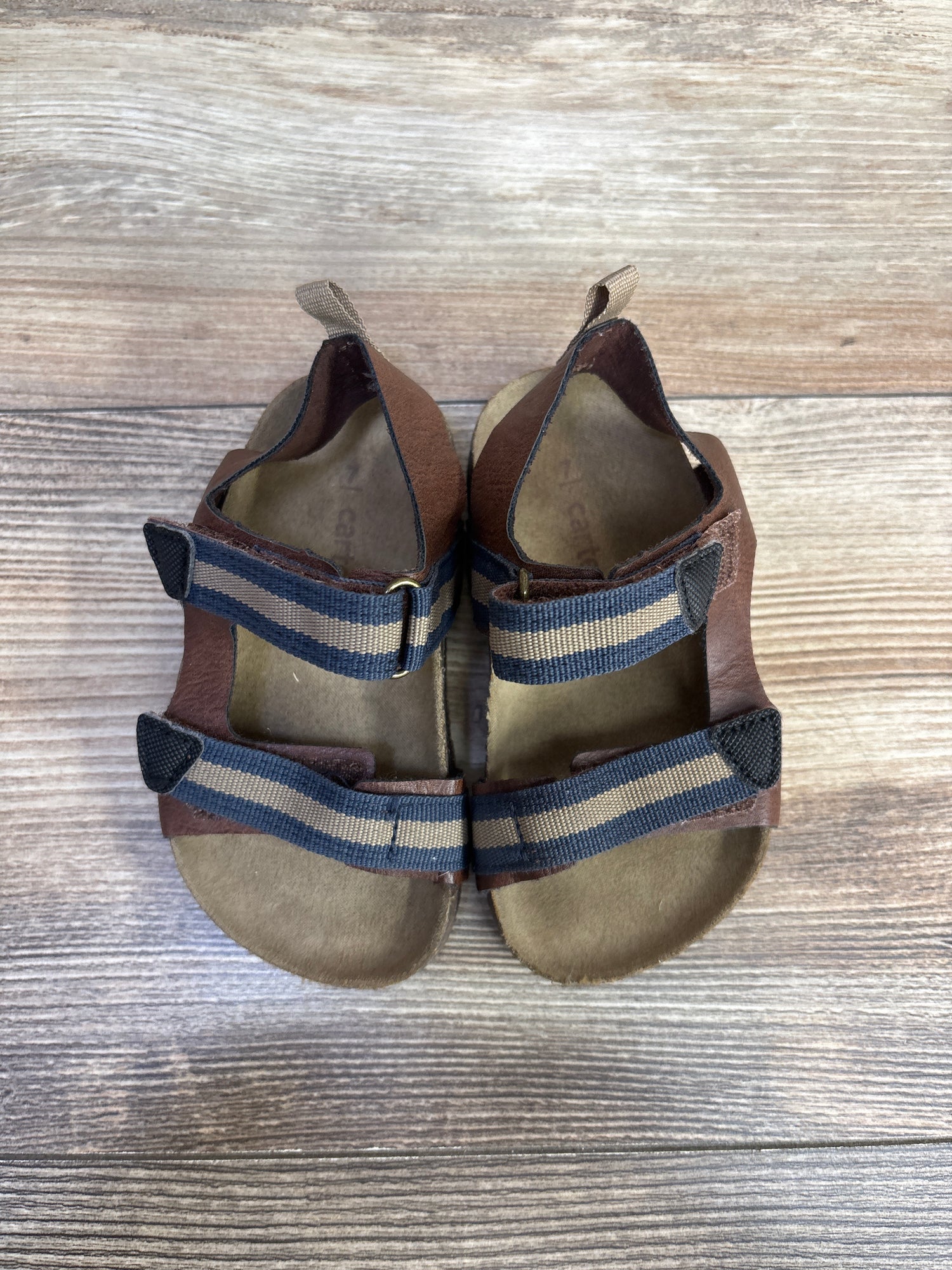 Carter's Bones Sandals Brown sz 7c