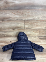 Ralph Lauren Ripstop Down Hooded Puffer Jacket Navy sz 9m