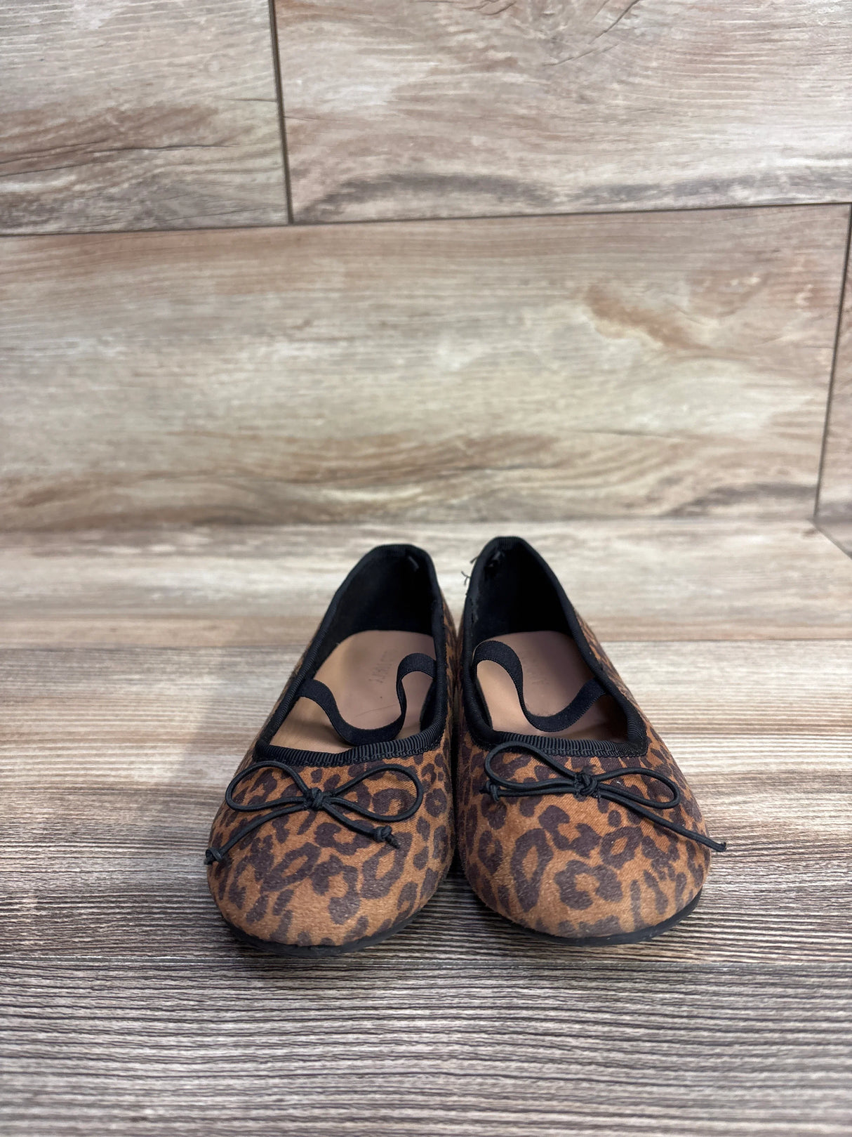 Old Navy Leopard Print Ballet Flats Brown sz 11c