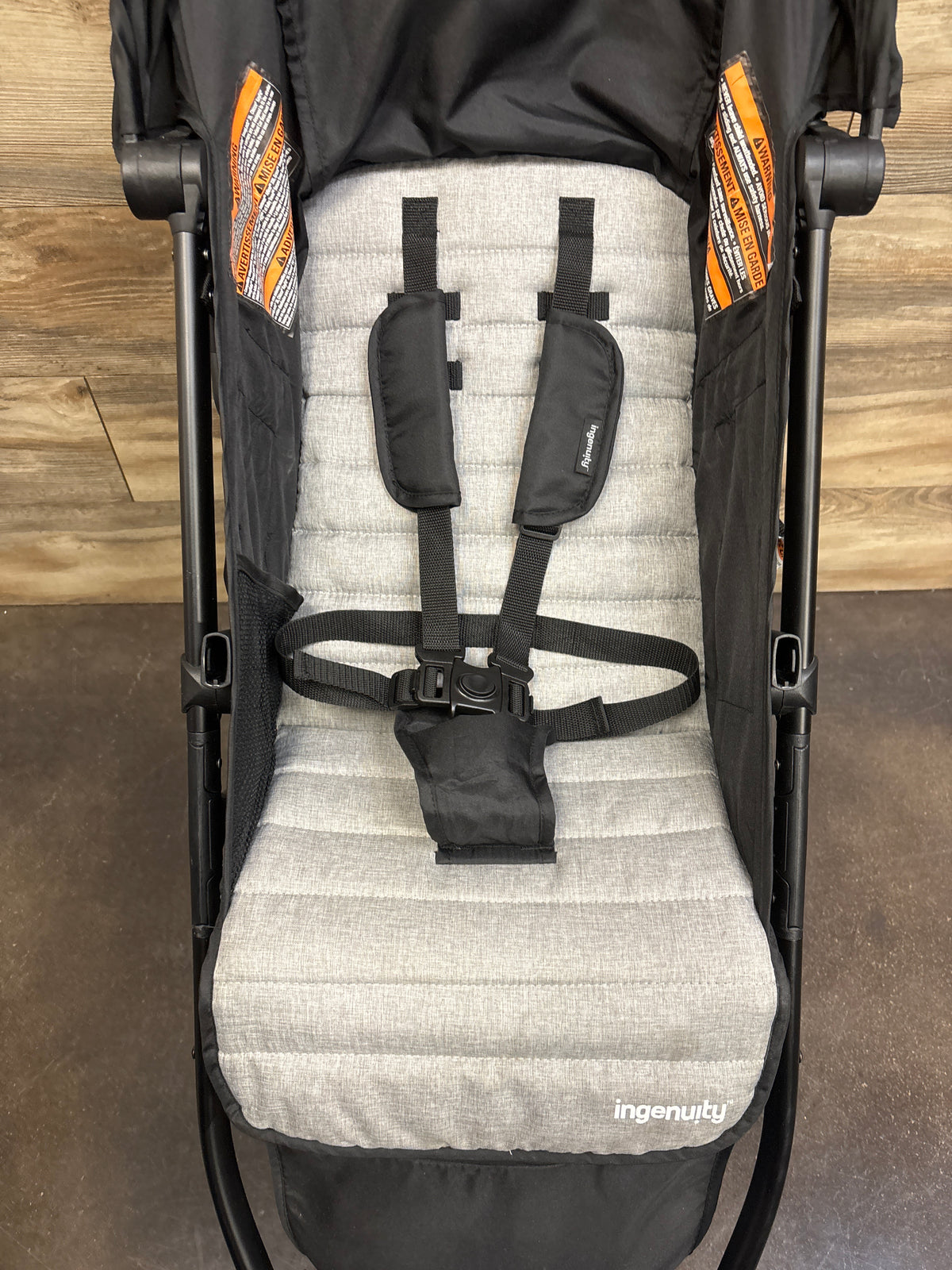 Ingenuity 3Dquickclose CS+ Compact Fold Stroller, Grey