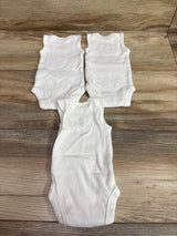 Carter's 3pk Tank Bodysuits White sz Preemie