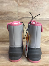 NEW Cat & Jack Lenny Winter Snow Boots Grey sz 5c