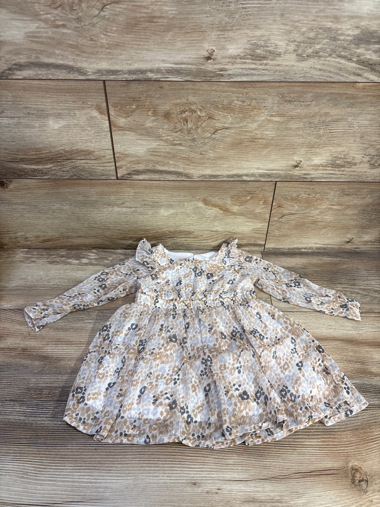Nannette Tulle Dress Beige sz 18m