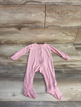 Carter's Purely Soft Ribbed Sleeper Pink sz 6m